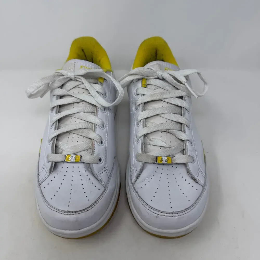 Vintage Reebok G-Unit G6 White Yellow Size Men 7 / Women 8.5 2003 Y2K